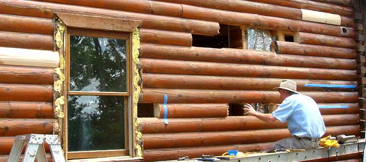 Log Home Repair Columbus, Georgia